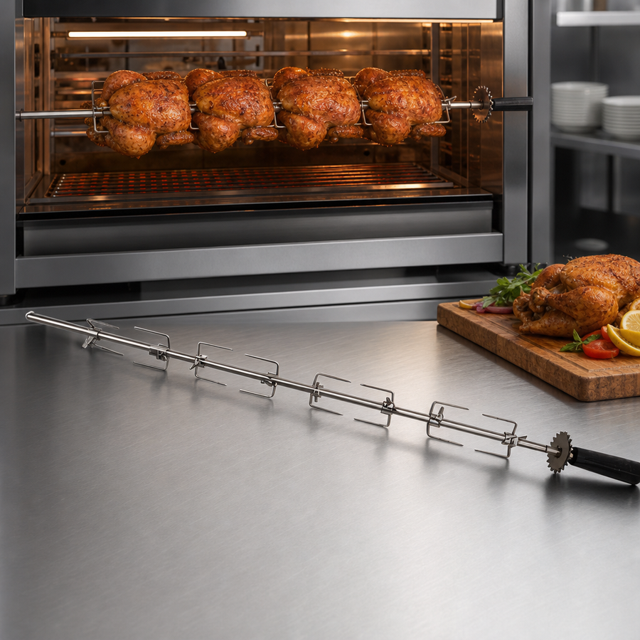 Chicken Rotisserie Spit Skewer