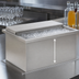 Thumbnail image #4 for Eagle Group Spec-Bar 18-Inch x 24-Inch Drop-In Ice Chest Without Cold Plate with Sliding Stainless Steel Cover