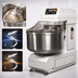 Thumbnail image #5 for Eurodib 95 Liter Stainless Steel Spiral Dough Mixer with Programmable Timers, 208-220V, 3-Phase