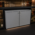 Thumbnail image #4 for Glastender 48-Inch One-Zone Remote Low-Profile Two-Section Back Bar Cooler
