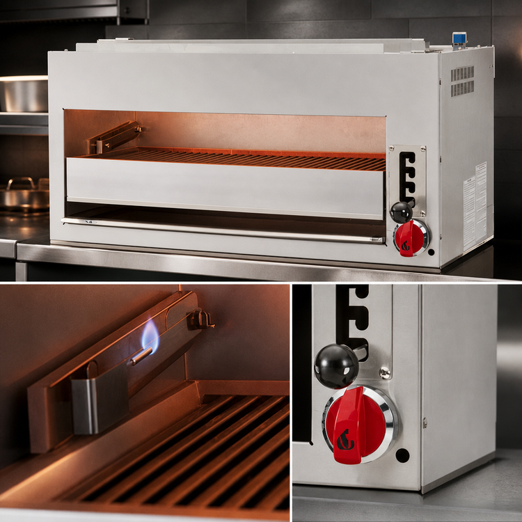 Product image #4 for American Range ARSM-36 36-Inch Gas Infrared Salamander Broiler
