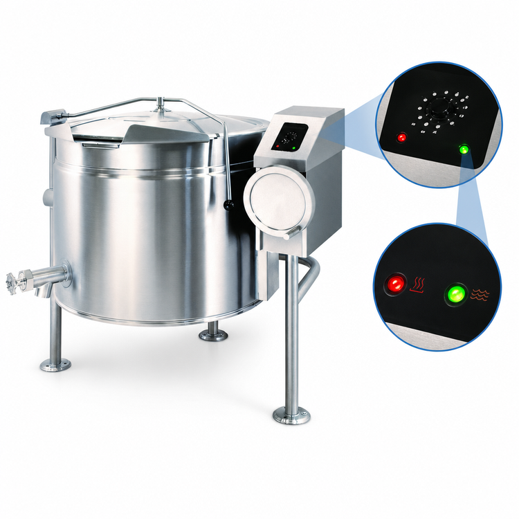 Product image #4 for Cleveland Range Short Series 40-Gallon Electric Manual Tilting Steam-Jacketed Kettle