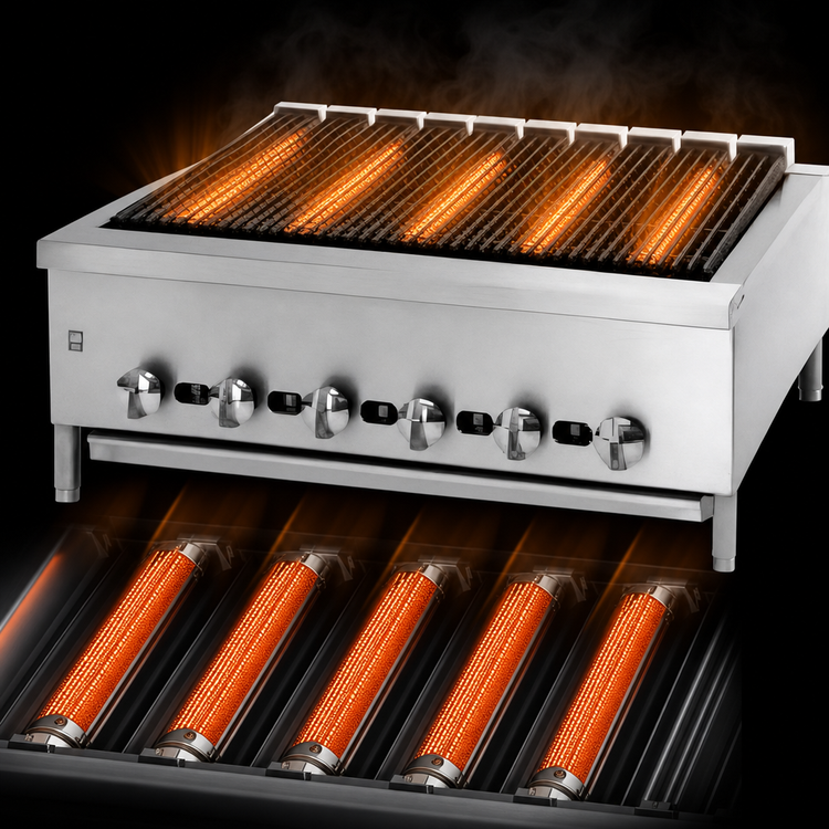 Product image #4 for Jade Range Supreme JB-36 36-Inch Radiant Gas Charbroiler