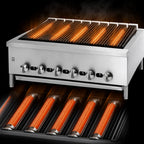 Thumbnail image #4 for Jade Range (Middleby) Supreme JB-36 36-Inch Countertop Radiant Gas Charbroiler with Infinite Manual Controls