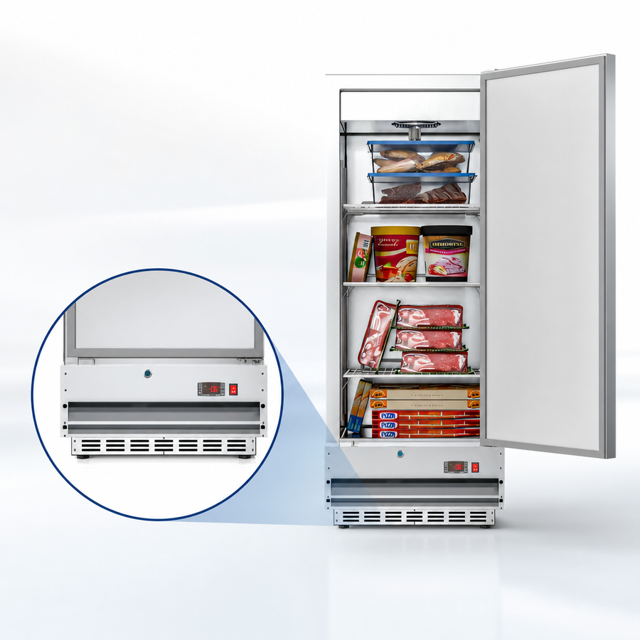 Bottom-Mount Self-Contained Refrigeration