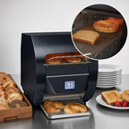 Thumbnail image #4 for Hatco Toast-Qwik® TQ3-400 Countertop Horizontal Conveyor Toaster with Touchscreen Controls and 2-Inch Opening