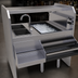 Thumbnail image #4 for Glastender PSA-42L 42-Inch Assembly Pass-Thru Cocktail Station