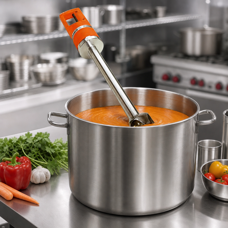 Product image #4 for Master MX91 Single-Speed Immersion Blender with 16-Inch Stainless Steel Shaft, 15-Gallon Capacity
