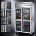 Thumbnail image #4 for Beverage Air Horizon Series Top Mount Self-Contained Reach-In Freezer, 46.29 Cu. Ft., Two-Section, 4 Half-Glass Doors