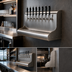 Thumbnail image #4 for Perlick 3076-7 Modular 7-Faucet Wall-Mount Air-Cooled Draft Beer Dispensing Tower