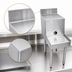 Thumbnail image #4 for CHOICE by Glastender Freestanding Underbar Blender Station with Filler Board and 9-Inch Blender Shelf, 18 Inch Wide x 24 Inch Deep