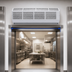 Thumbnail image #4 for Berner Commercial High Performance Series 42-Inch Heated Electric Air Curtain, 14.0 kW, 1/2 HP Motor