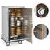 Thumbnail image #5 for FWE P-Series Mobile Heated Banquet Cart Holding Cabinet, 1 Compartment, 48-60 Covered 11-Inch Plate Capacity