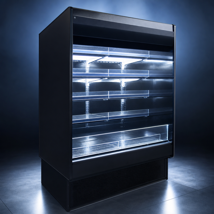 Product image #4 for Howard-McCray 35E Series Multi-Purpose Open Merchandiser Open-Air Cooler