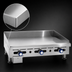 Thumbnail image #4 for Imperial IMGA-6028-1 Countertop Gas Griddle, 60-Inch x 24-Inch, 1-Inch Smooth Polished Steel Plate