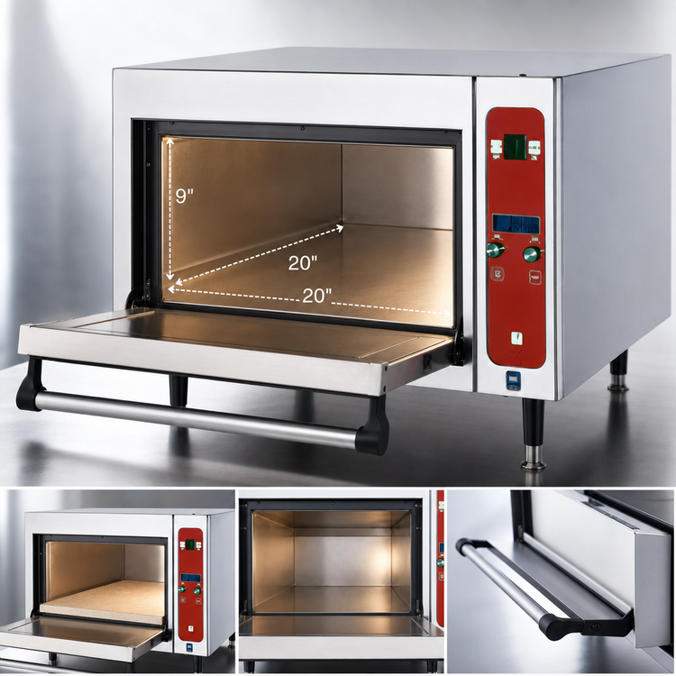 Product image #4 for Blodgett 1415 Single-Section Countertop Electric Deck Oven