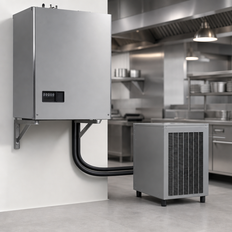 Product image #4 for Scotsman Prodigy ELITE Eclipse Small Cube Modular Ice Maker Head, Remote Refrigeration, 22-Inch Wide