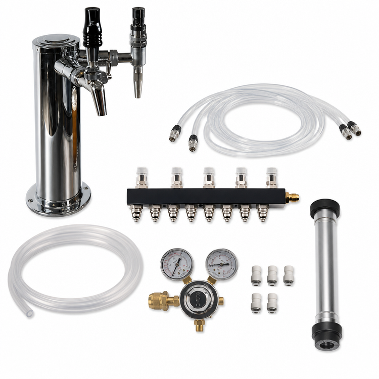 Product image #5 for Perlick Dual Infuser Nitro Dispensing Kit for Commercial Beer Dispensers