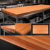 Thumbnail image #4 for Boos Block American Cherry Edge Grain Kitchen Countertop, 144 x 30 x 3 Inch Thick, Penetrating Oil Finish