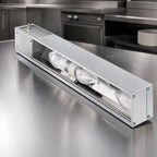 Thumbnail image #4 for Hatco Quick Ship HL-48-120-QS 48-Inch Strip-Style Food Heat Lamp Display Light, Aluminum Housing, Toggle Switch, 240W, 120V