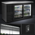 Thumbnail image #4 for Beverage-Air 58-Inch Two-Section Back Bar Refrigerator with Sliding Glass Doors and Stainless Steel Top