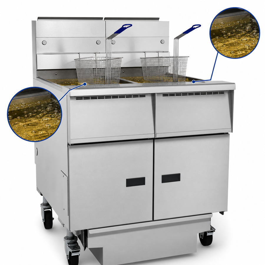 Dual Full-Size Fry Tanks