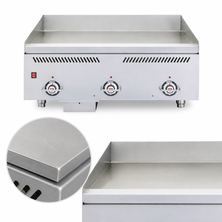 Product image #5 for Vulcan Heavy Duty 36-Inch Countertop Gas Griddle with IRX Infrared Burner Technology, 1 Drawer, 72,000 BTU