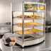 Thumbnail image #4 for Omcan Elite Series 25.5-Inch Countertop Heated Food Display Case, Full Service, 137L, Straight Glass