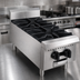 Thumbnail image #4 for Serv-Ware 12-Inch 2-Burner Natural Gas Hot Plate with Cast Iron Grates and Stainless Steel Front and Sides