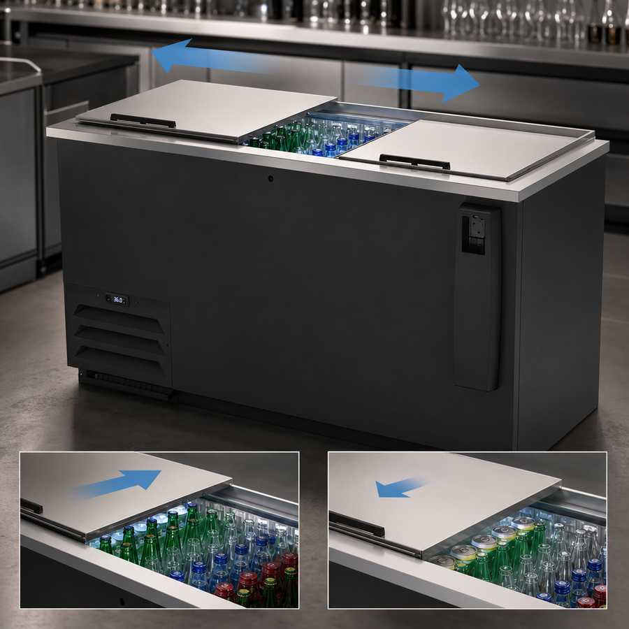Two Sliding Lids
