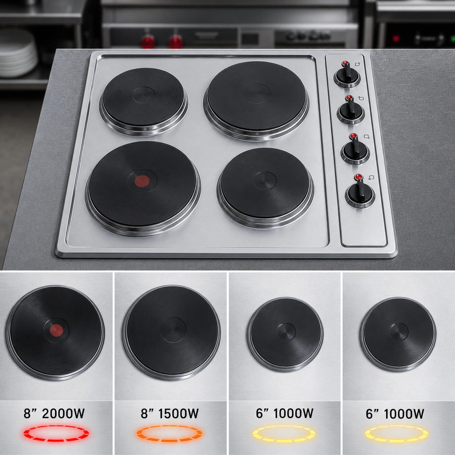 Mixed Burner Wattages