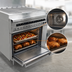 Thumbnail image #4 for Wolf Challenger XL 36-Inch LP Gas Restaurant Range with 36-Inch Charbroiler and Convection Oven