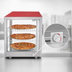 Thumbnail image #4 for Benchmark Countertop Pass-Thru Hot Food Display Case, 16 Inch, 120V