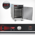 Thumbnail image #4 for FWE Handy Line HLC-1826-8 Mobile Radiant Heated Holding Cabinet, Single Compartment, 8 Full-Size Pan Capacity