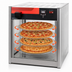Thumbnail image #4 for Omcan Elite Series Countertop Full-Service Pizza Display Warmer with 4 Rotating Shelves, 18-Inch Capacity