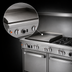 Thumbnail image #4 for Southbend Ultimate 60-Inch Gas Restaurant Range with 2 Open Burners, 48-Inch Griddle, Standard Oven, and Cabinet Base