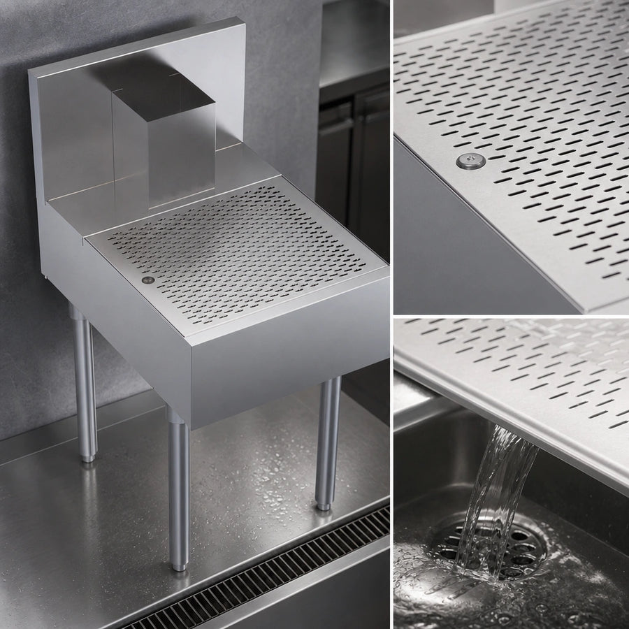 Perforated Stainless Steel Top