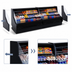 Thumbnail image #4 for Howard-McCray Ovation Series 63-Inch Remote Open-Air Merchandiser, Straight Plexi, Black, 44-Inch High