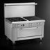 Thumbnail image #4 for Southbend Ultimate 36-Inch Gas Restaurant Range with 2 Open Burners, 24-Inch Charbroiler, and Convection Oven