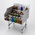 Thumbnail image #5 for Advance Tabco Special Value Series 5-Step Freestanding Stainless Steel Liquor Bottle Display Unit