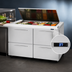 Thumbnail image #4 for Turbo Air PRO Series 48 1/4 Inch Mega Top Sandwich/Salad Prep Table with Flat Lid, 2-Section, 4-Drawer, 15 Cu. Ft.