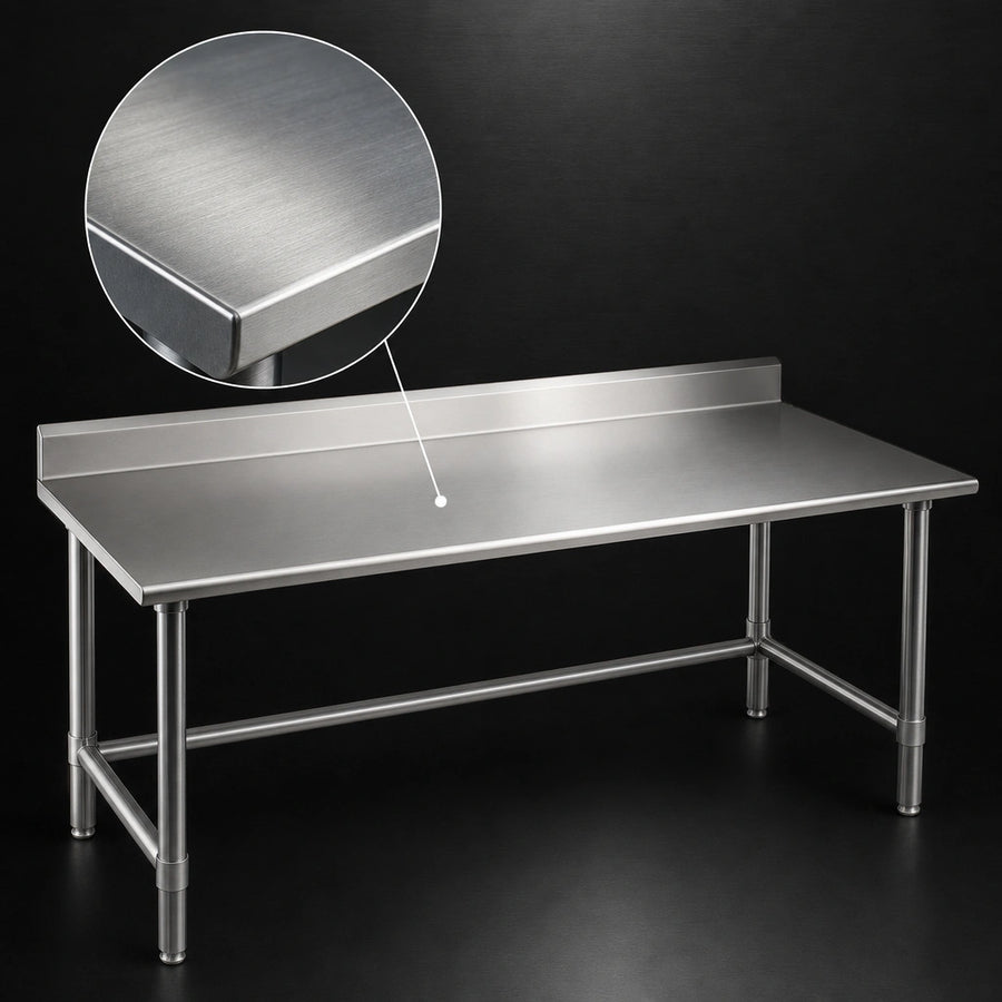 16-Gauge Stainless Steel Top