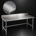 Thumbnail image #4 for Eagle Deluxe Series 144 x 30-Inch Stainless Steel Work Table with 4-1/2-Inch Backsplash