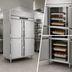 Thumbnail image #4 for Victory UltraSpec Pass-Thru Heated Holding Cabinet, Two-Section, 55.6 Cu. Ft., Standard Depth, 8 Wide Half-Height Solid Doors