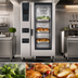 Thumbnail image #4 for RATIONAL iCombi Classic 20-Full Size Liquid Propane Floor Combi Oven, 208/240V, 1-Phase