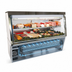 Thumbnail image #4 for Howard-McCray 34N Series 96 Inch Remote Double-Duty Deli Meat & Cheese Service Case, Straight Glass, Stainless Steel