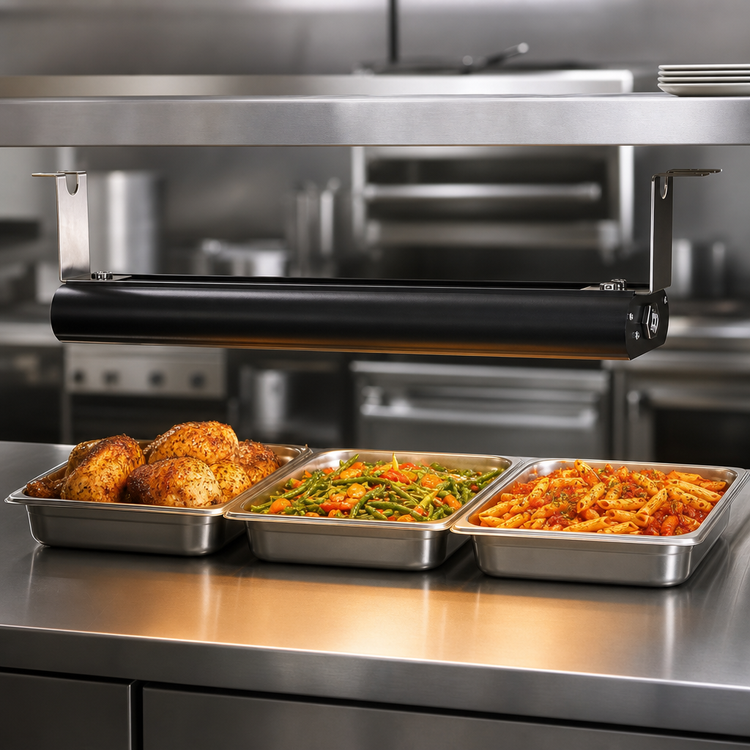 Product image #4 for Vollrath 84-Inch Low Profile Unlighted Strip Heat Lamp