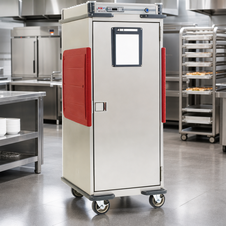 Product image #4 for Metro C5 Transport Armour T-Series Full-Height Mobile Heated Holding Cabinet, 16 Sheet Pan / 32 Hotel Pan Capacity