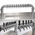 Thumbnail image #4 for Krowne Pass-Through Glycol-Cooled Beer Pipe Tower, 14 Faucets, 63-Inch Overall Length, Brushed Stainless Steel