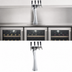Thumbnail image #4 for Perlick Panther Style 4-Faucet Wine Dispensing Kit for Third Door Kegerators, Chrome